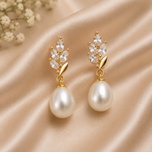 Celeste Pearl Drop Earrings